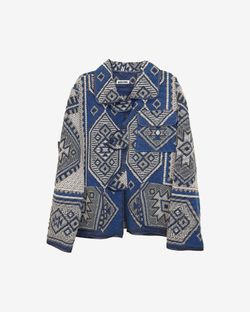 Куртка с Тремя Застежками/Blue Tab Jacket синяя