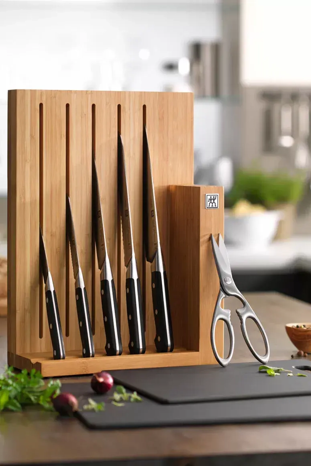 Zwilling Магнитный бамбуковый блок