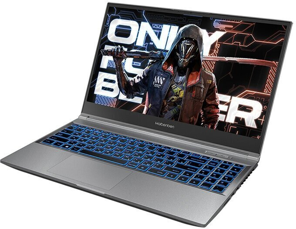 Ноутбук  Maibenben X527 15.6 ", Core i7, 16 Гб RAM, 512 Гб SSD, GeForce RTX 4050, Серый