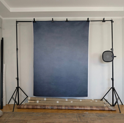 Сине-серый - фон неопреновый