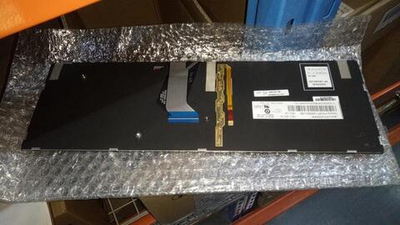 Клавиатура для ноутбука Lenovo Y400 раскладка - русская, с подсветкой, черная (25205436), оригинал