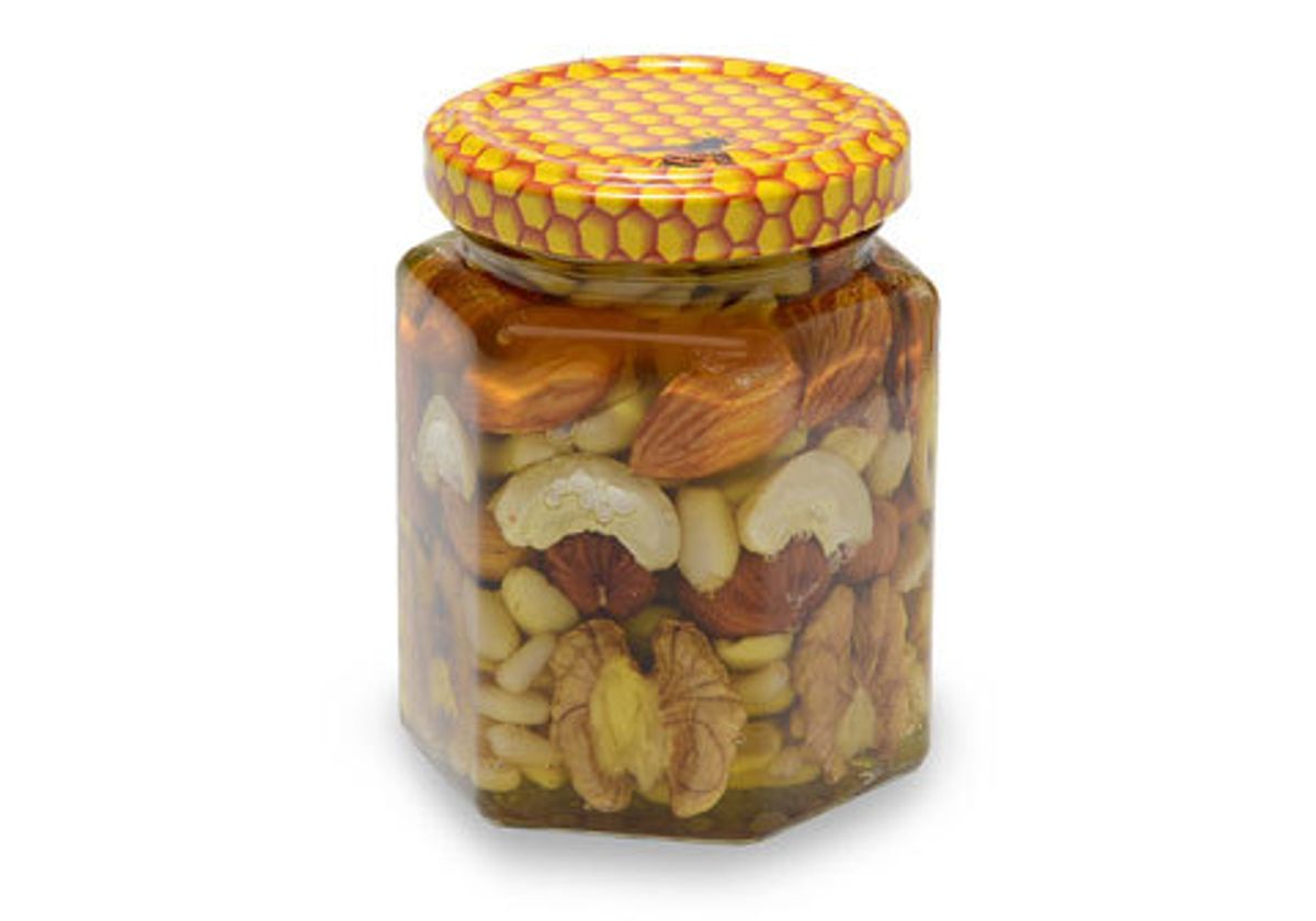 Орехи в меду фермерские, 200мл