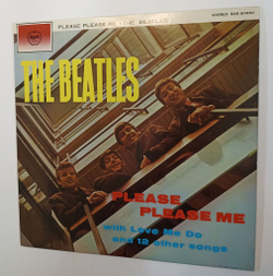 Винтажная виниловая пластинка LP The Beatles Please Please Me (Japan 1976)