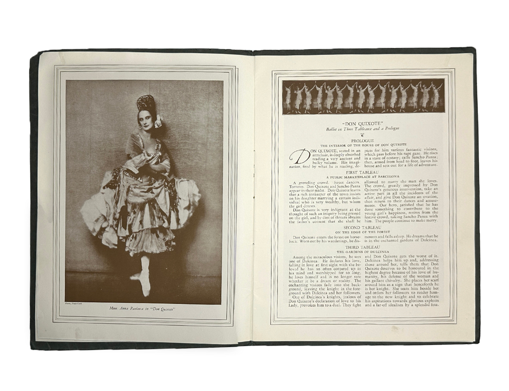 Анна Павлова. Программа балетных выступлений труппы А. Павловой в США в 1924-1925 гг.