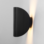 Уличный настенный светодиодный светильник Taco чёрный IP54 1632 TECHNO LED