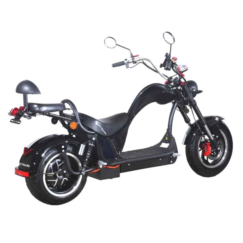 Электроскутер CityCoco Skyboard Chopper 4000 (Enisei) черный