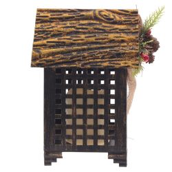 GAEM Изделие декоративное с подсветкой "Домик" (3хAAA н/п), L16,5 W22 H27,5 см