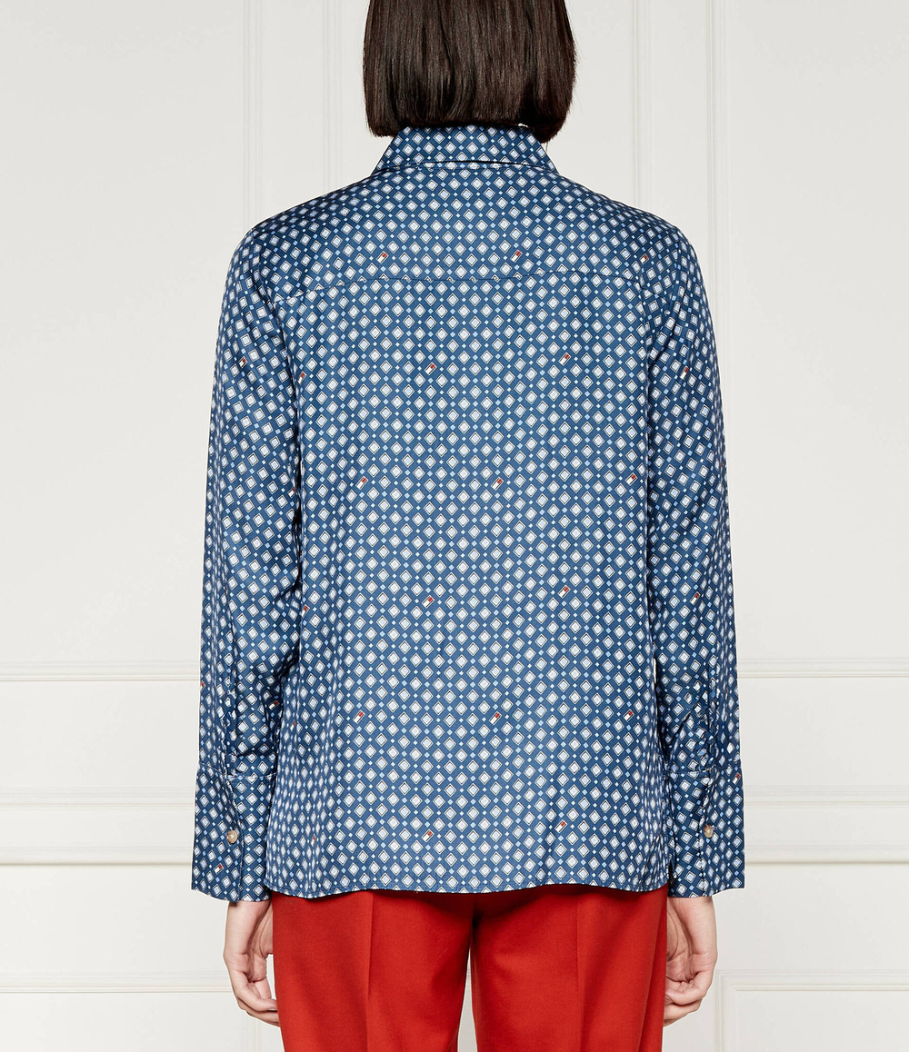 Рубашка Tommy Hilfiger - темно-синий(WW0WW42292)