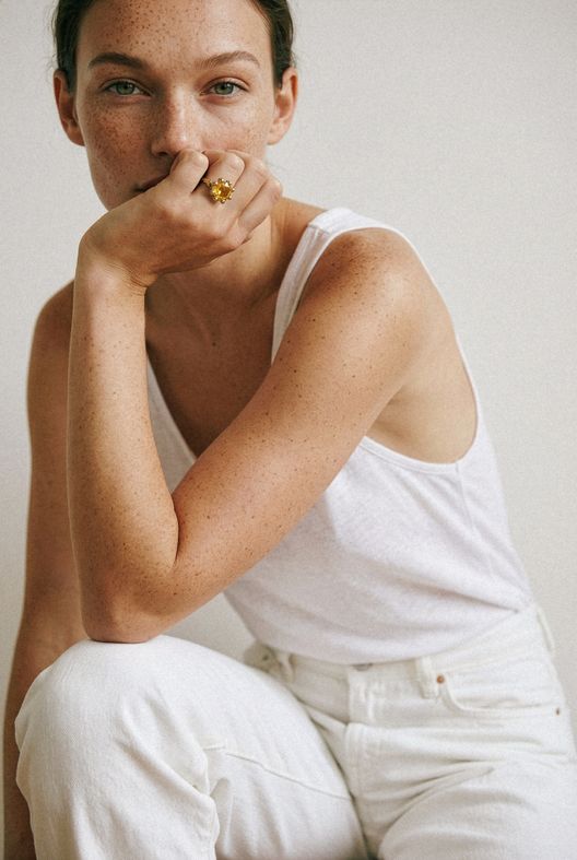 Кольцо Принцесса, желтое / PUNTUS