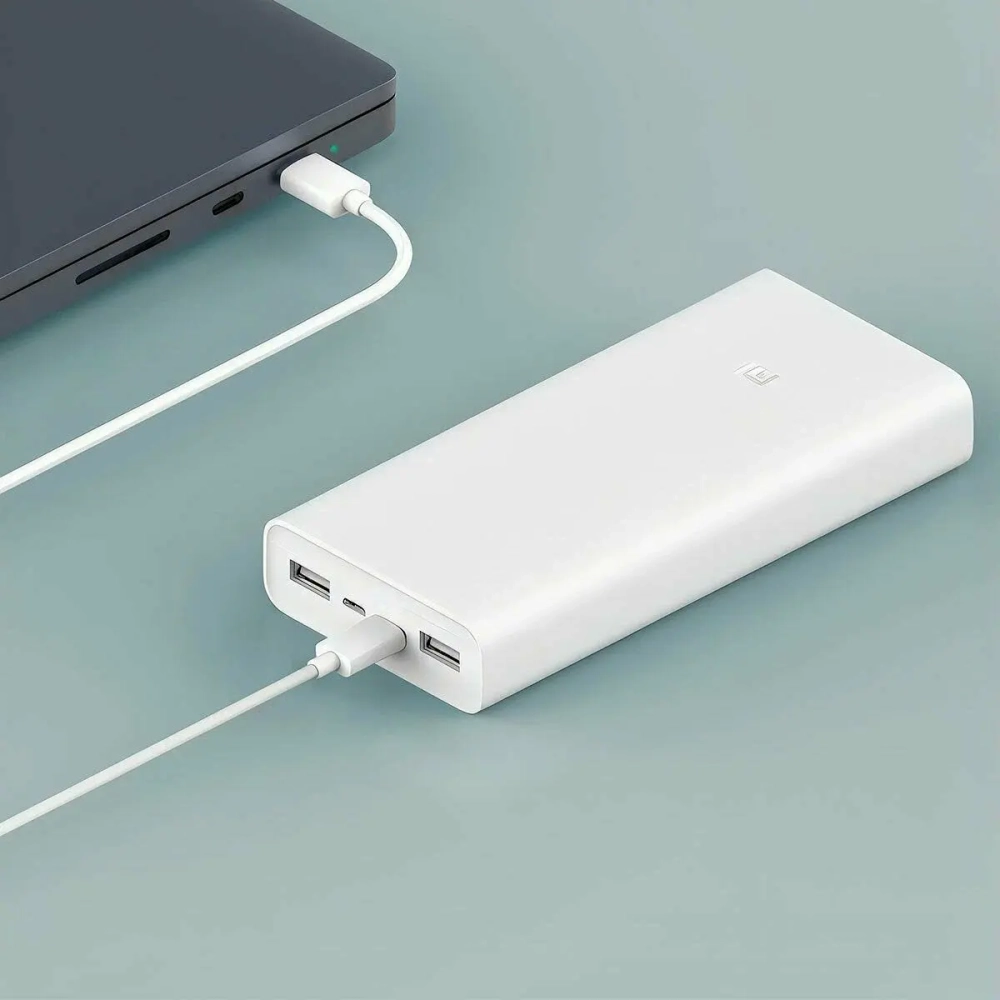 Внешний аккумулятор Xiaomi Power Bank 3 20 000mAh USB-C Quick Charge 3.0 Повербанк (powerbank)