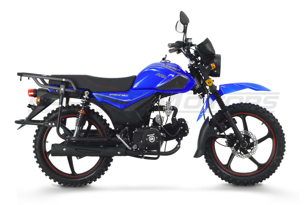 Мопед ROCKOT ALPHA OFFROAD (синий глянцевый)