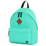 Рюкзак BRAUBERG универсальный, сити-формат, один тон, бирюзовый, 41х32х14 см, 229887