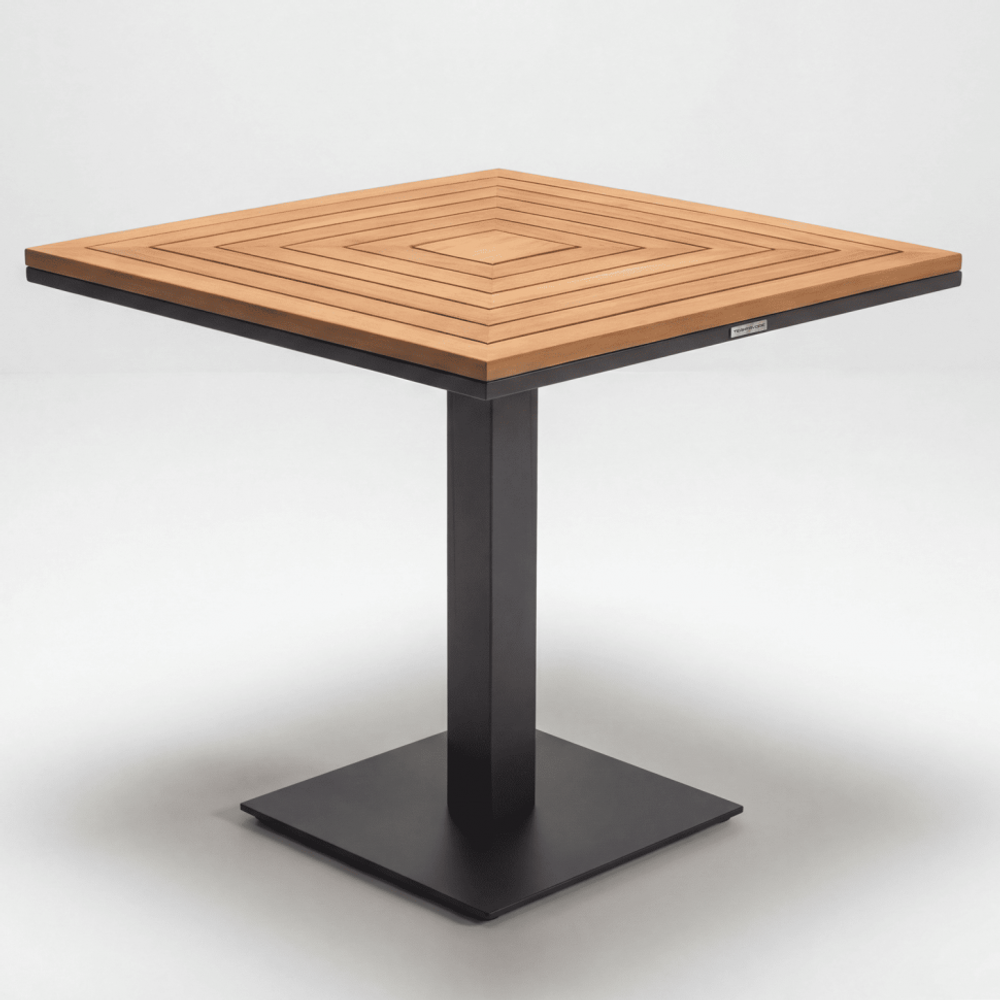 Стол обеденный Ideal Patio ЭГМОНТ из тика 80x80