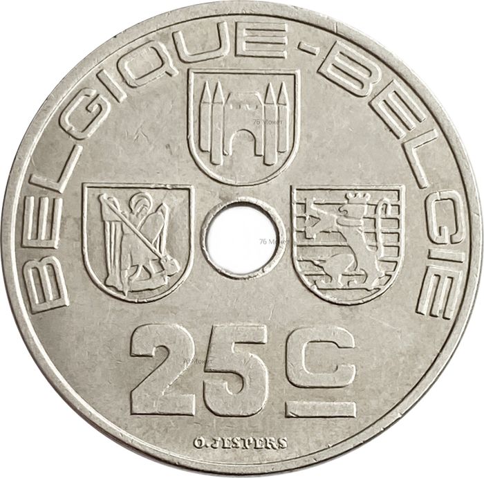 25 сантимов 1939 Бельгия (BELGIQUE - BELGIE)