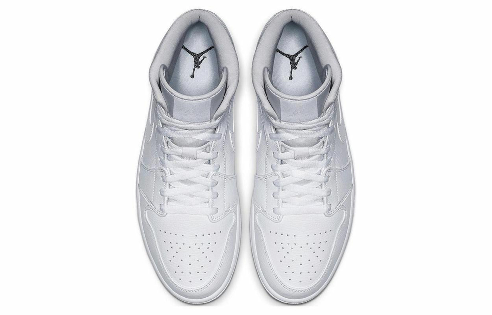 Кроссовки Jordan Air Jordan 1 Mid White 2019