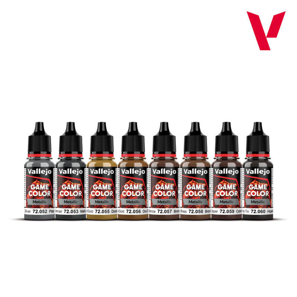 Game Color Set: Metallic Colors (8)