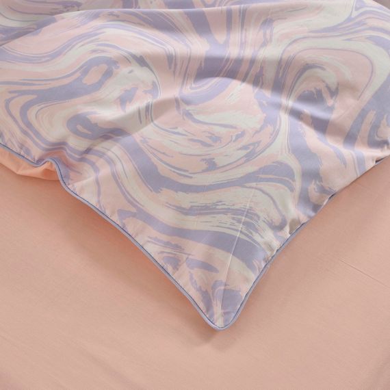 Лорайн (лиловый) КПБ сатин Евро 4н