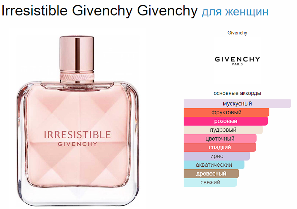 Givenchy Irresistible 80 ml (duty free парфюмерия)