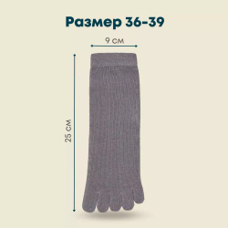Красивые короткие женские носки с раздельными пальцами, белые, разноцветные