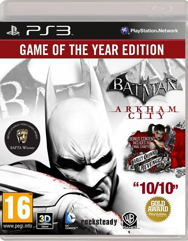 Batman Arkham City GotY PS3 Б/У