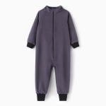 Комбинезон д/мальчика флис р.74 серый 9447418 (Семицвет-Тики)