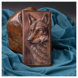 Кошелек лонгер «Волк»