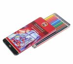 Карандаши цветные художественные 12 ЦВЕТОВ KOH-I-NOOR "Polycolor", 3,8 мм, металлическая коробка, 3822/12, 3822012002PL