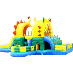 Коммерческий надувной батут "Котики" 12*6*4 м