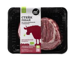 Стейк Рибай из говядины, Ферма М2, 550гр