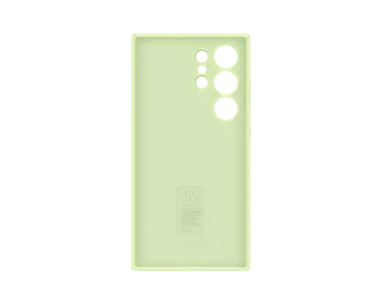 Чехол-накладка Silicone Case S24 Ultra ( Лайм)