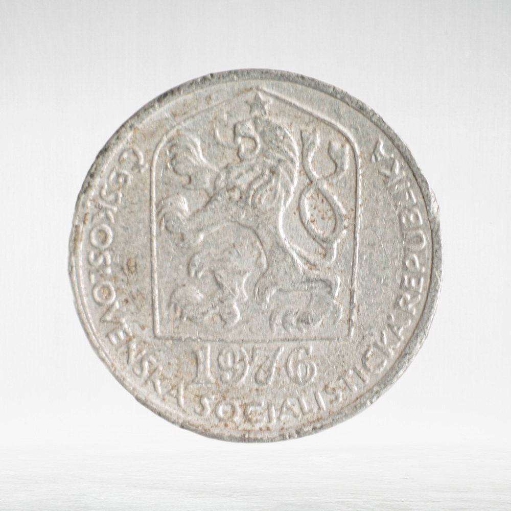 Czechoslovakia, 10 Haléřů, 1976, VF
