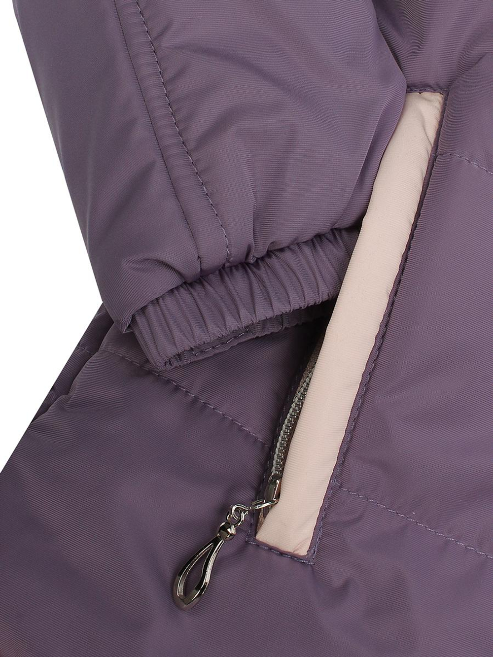 Куртка для девочек "Кими" 26, 104р, фиолет/св.персик