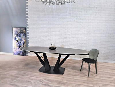 Стол обеденный раскладной овальный F525