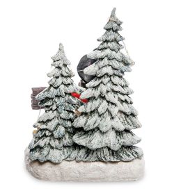 XM-706/2 Музыкальная новогодняя миниатюра с подсветкой