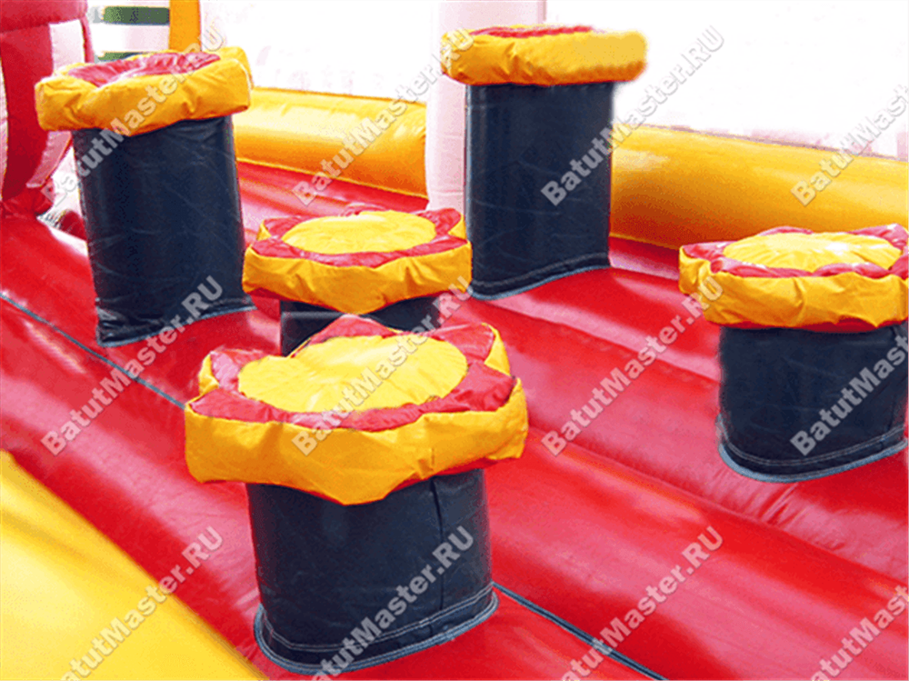 Коммерческий надувной батут "Клоуны повсюду"