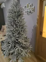 Заснеженная елка «Скандинавия» (Литая хвоя) 180 см / 1,8 м