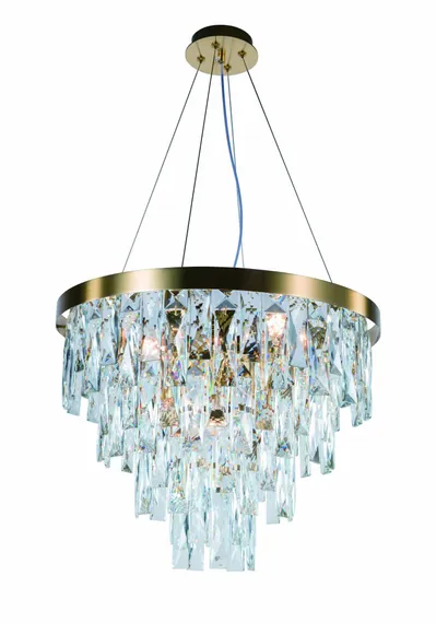 5729P/8A PLATING BRASS+CLEAR (1) Люстра NW