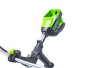 Триммер аккумуляторный Greenworks TB201H, Арт. 2112407UB, 82V, 2,0 кВт, 46 см, c трехлопастным ножом и кусторезом, бесщеточный, с АКБ 5Ач и ЗУ