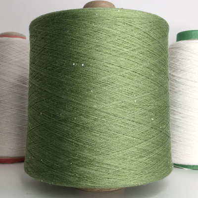 TRANSFORMARE ; 50% кашемир, 50% PVA, пайетки серебро 1мм; 2500м/100гр; цвет: папоротник крайола - весенняя зелень; Есть бобинки: 18, 150, 71 гр.