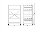 Шкафы и конструктивы 5E-PGL 4-09 H