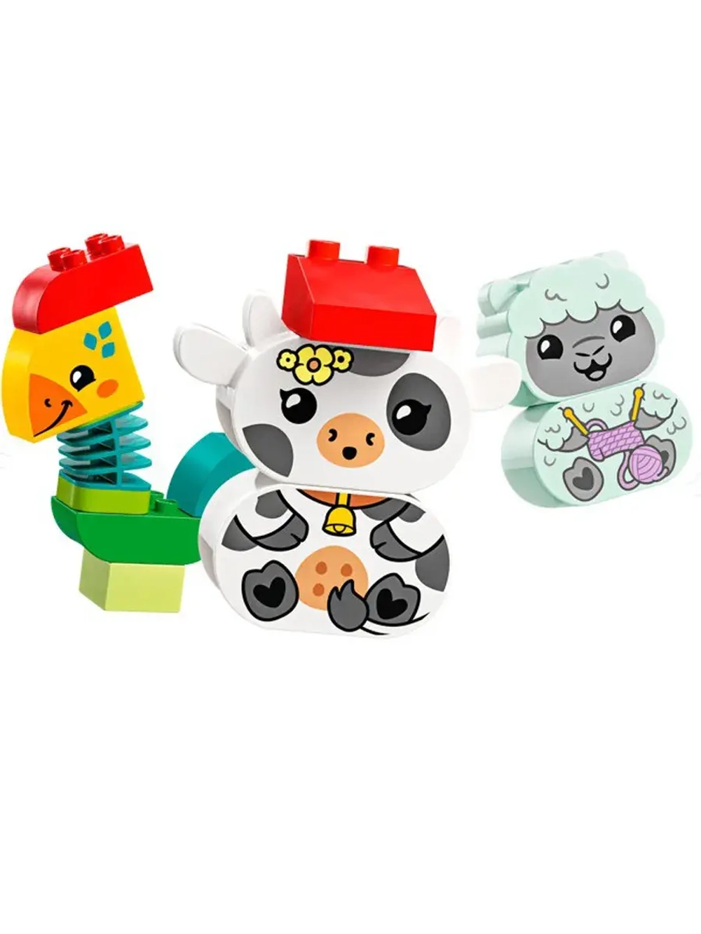 Лего Дупло 10412 Поезд с животными Lego Duplo