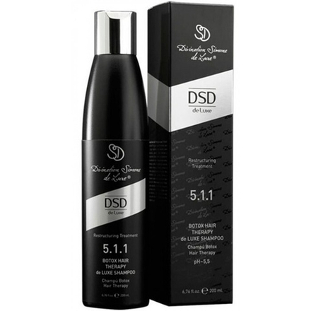 DSD Dixidox de Luxe Botox Hair Therapy shampoo Ботокс шампунь Диксидокс Де Люкс 200 мл