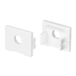 Заглушка SL-SLIM-H13M WHITE с отверстием (Arlight, Пластик) 037538