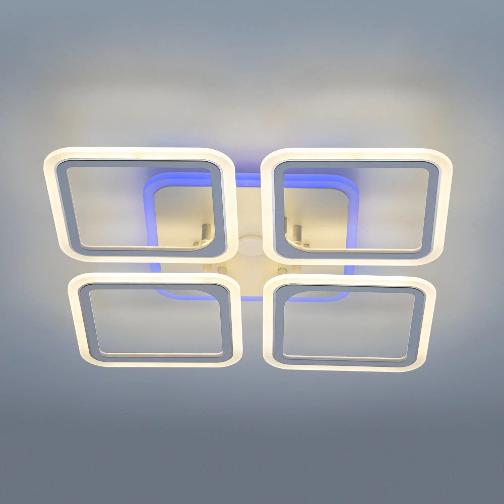 Citilux Марсель Смарт CL232A140E RGB Умная люстра Белая