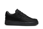 Кроссовки Stussy X Nike Air Force 1 Low "Triple Black"