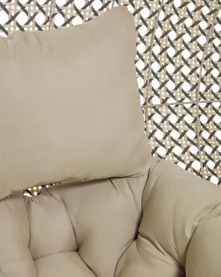 Подвесное кресло-кокон Cira, зеленое