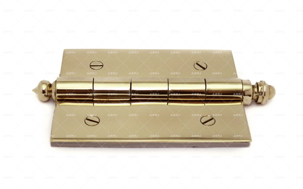 Универсальная карточная стальная облатуненная петля 100 мм