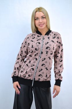 C-049 Бомбер на меху женский