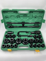 Набор ударных головок 21-65 мм, трещотка 3/4" (26 предметов) / Набор инструментов ударных для грузовиков