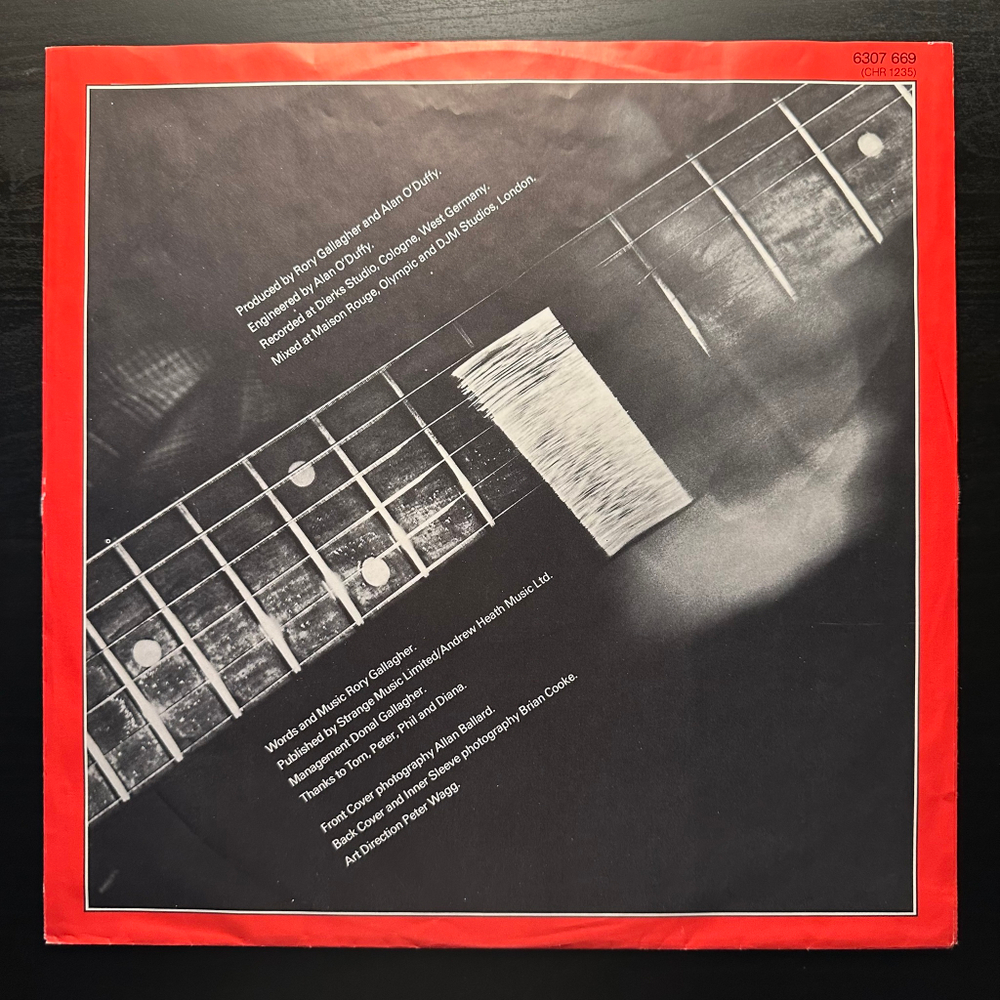 Rory Gallagher - Top Priority (Германия 1979г.)